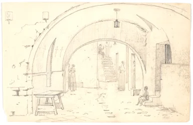 Street Scene in Bari