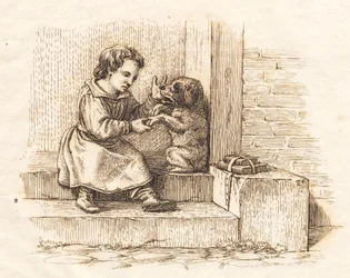 Illustration for "Fifty Fables for Children" by Hey