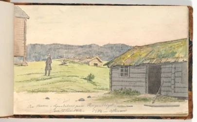 Landscape with Farmhouses