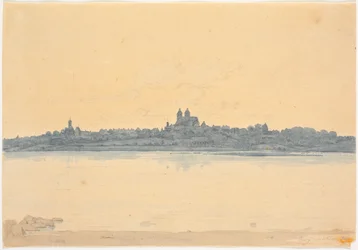 Viborg Seen from Asmild Klosterhave near Søndersø