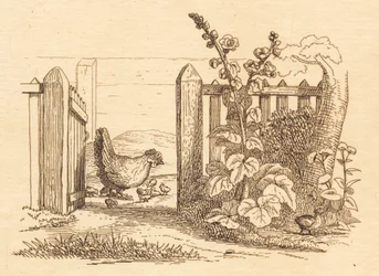 Illustration for "Fifty Fables for Children" by Hey