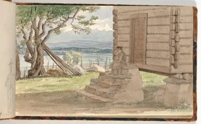 Scene with Mountain Hut