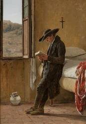 Young Clergyman Reading, 1836