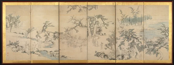 Literary Gathering in the Orchid Pavilion