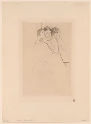 Mother Berthe Holding Her Child