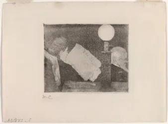 Reading the Newspaper, No. 2