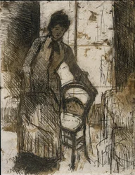 The Visitor (verso)