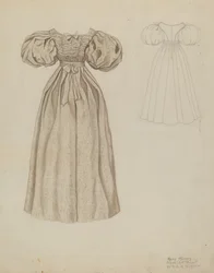 Wedding Dress, c. 1937