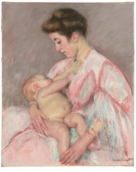 Baby John Nursing, c.1908