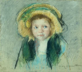 Portrait of a Young Girl in a Hat