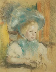 Simone in a Plumed Hat