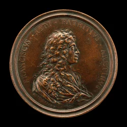 Francesco Redi, 1626-1697, Physician and Scientist [obverse], 1684