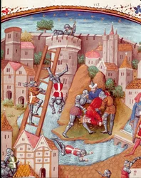 Conquest of a Fortified Town (detail) (from 