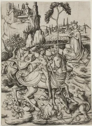 Saint George with the Stork