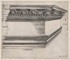 Speculum Romanae Magnificentiae: Corinthian Entablature