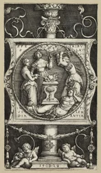 Bookplate of Willibald Pirckheimer