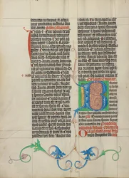 Decorated Initial B