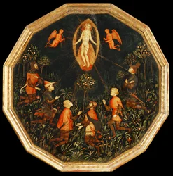 The Triumph of Venus, Worshipped by Six Legendary Lovers, First Half 15th Century