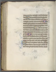 Book of Hours Use of Utrecht: fol. 174v, Text