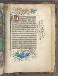 Book of Hours Use of Utrecht: Initial with Three Kings