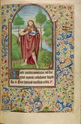 Saint John the Baptist Pointing to the Lamb of God