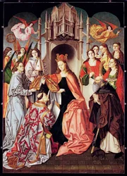 The Imposition of the Chasuble on Saint Ildenfonse