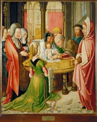 Circumcision, One of Two Panels from an Altar