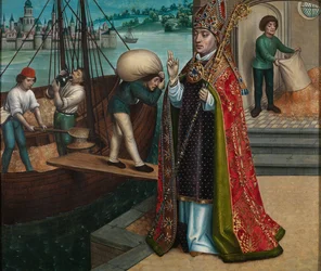 The Miracle of the Grain, from the Altarpiece of St. Nicholas