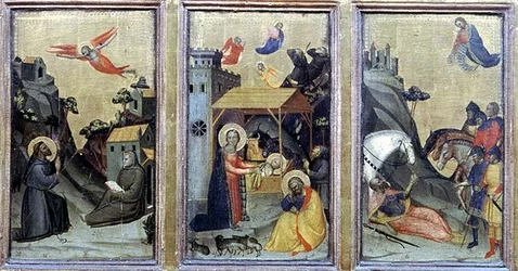 The Stigmata of St. Francis, The Nativity and The Conversion of St. Paul