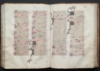 The Gotha Missal: Fol. 111r, Text, c. 1375