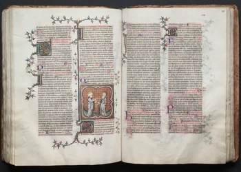 The Gotha Missal: Fol. 114v, St. Peter and Paul, c. 1375