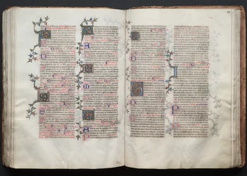 The Gotha Missal: Fol. 121r, Text