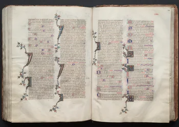 The Gotha Missal: Fol. 130r, Text, c. 1375