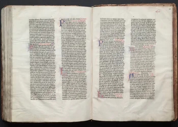 The Gotha Missal: Fol. 154v, Text, c. 1375