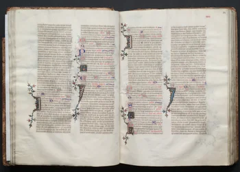 The Gotha Missal: Fol. 34r, Text