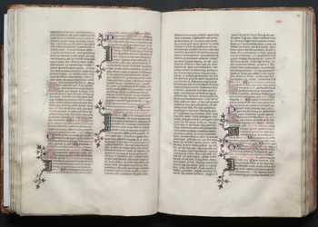 The Gotha Missal: Fol. 45v, Text, c. 1375