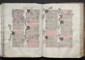 The Gotha Missal: Fol. 66r, Text
