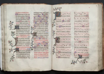 The Gotha Missal: Fol. 67r, Text