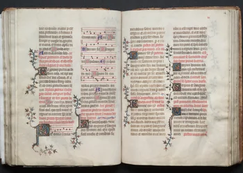The Gotha Missal: Fol. 68r, Text, c. 1375