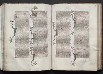 The Gotha Missal: Fol. 81v, Text, c. 1375
