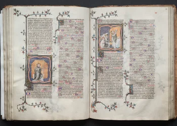 The Gotha Missal: Fol. 82v, The Trinity
