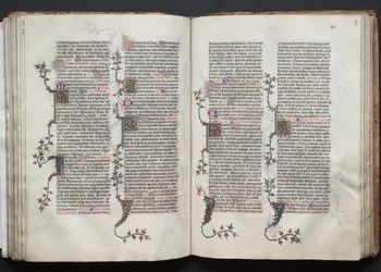The Gotha Missal: Fol. 86v, Text