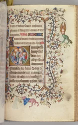 Hours of Charles the Noble, King of Navarre 1361-1425, fol. 273r, The Four Evangelists, c. 1405
