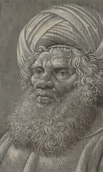 Head of a Bearded Man Wearing a Turban, ca. 1510