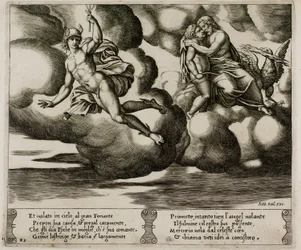 Cupid Begging Jupiter for Mercy for Psyche