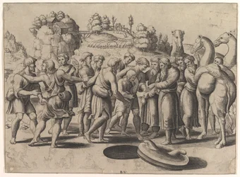 Joseph Being Sold by His Brothers