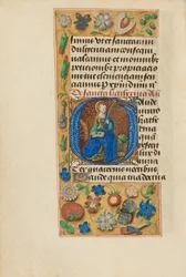 Initial G: Saint Catherine