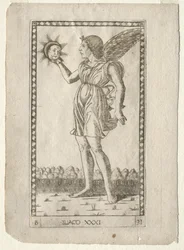 Genius of the Sun (from the Tarocchi, series B: Cosmic Principles & Virtues, #31)