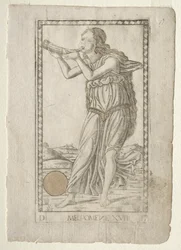 Melpomene (tragedy) (from the Tarocchi series D: Apollo and the Muses, #17)