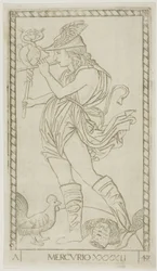 Mercury, Plate 42 from Planets and Spheres